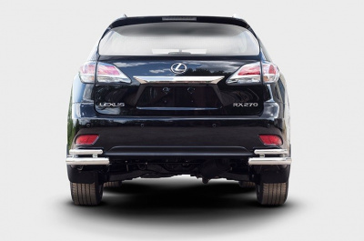 Lexus RX (12–) Защита задняя уголки 60/42 мм двойные