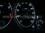 Audi 80, 90 B3, B4 светящиеся шкалы приборов - накладки на циферблаты панели приборов, дизайн № 1